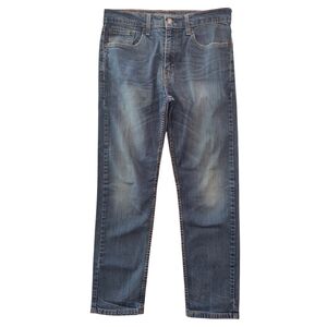 Levi's 502 Taper Fit Men's Jeans Dark Wash Lightweight Denim Stretch Size 32x28